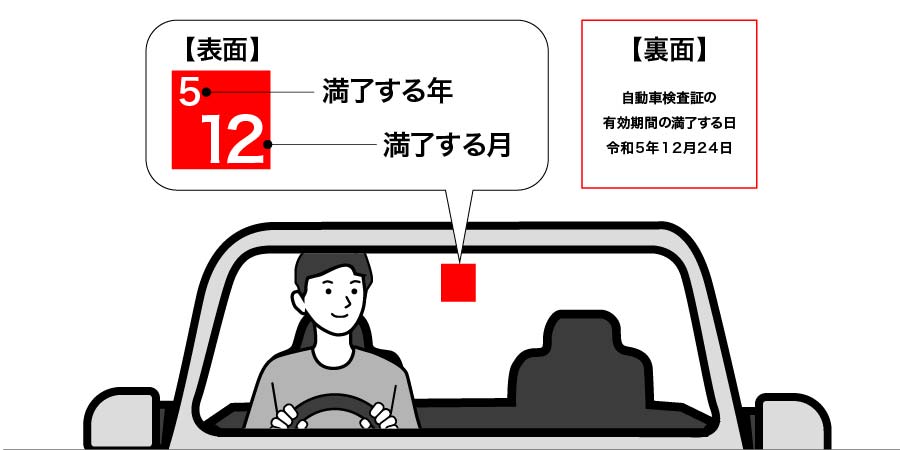 車検証＆車検シール